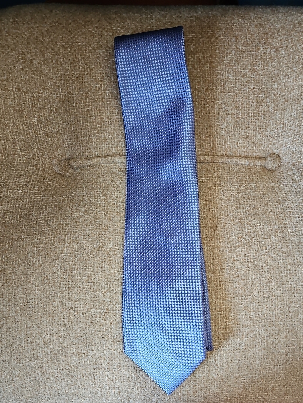 Michael Kors Men's Textured Blue-Violet Dress Tie